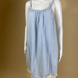 Pinstriped Babydoll dress
